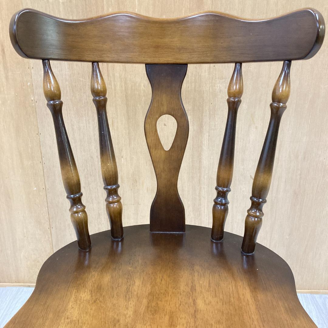 【飛騨産業】キツツキ　ウィンザーチェア　ダイニングチェア　椅子　B