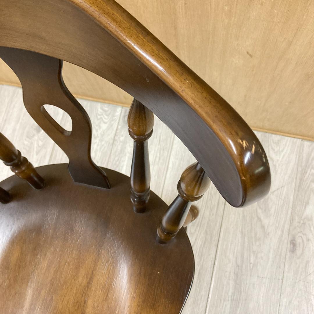 【飛騨産業】キツツキ　ウィンザーチェア　ダイニングチェア　椅子　B