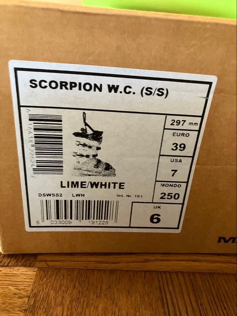 ダルベロ　ブーツ　 SCORPION 150 　25.5cm DALBELLO