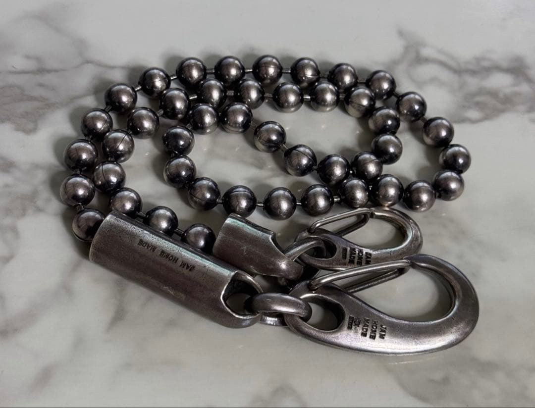 jam  made ウォレットチェーン ボール シルバー925