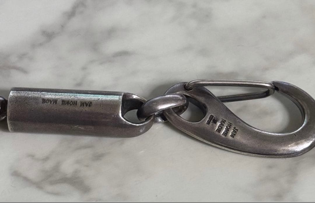 jam  made ウォレットチェーン ボール シルバー925