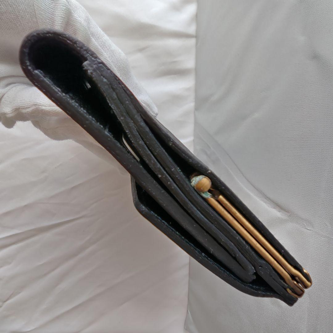 新品未使用級 イルビゾンテ 長財布 がま口 大容量 ブラック