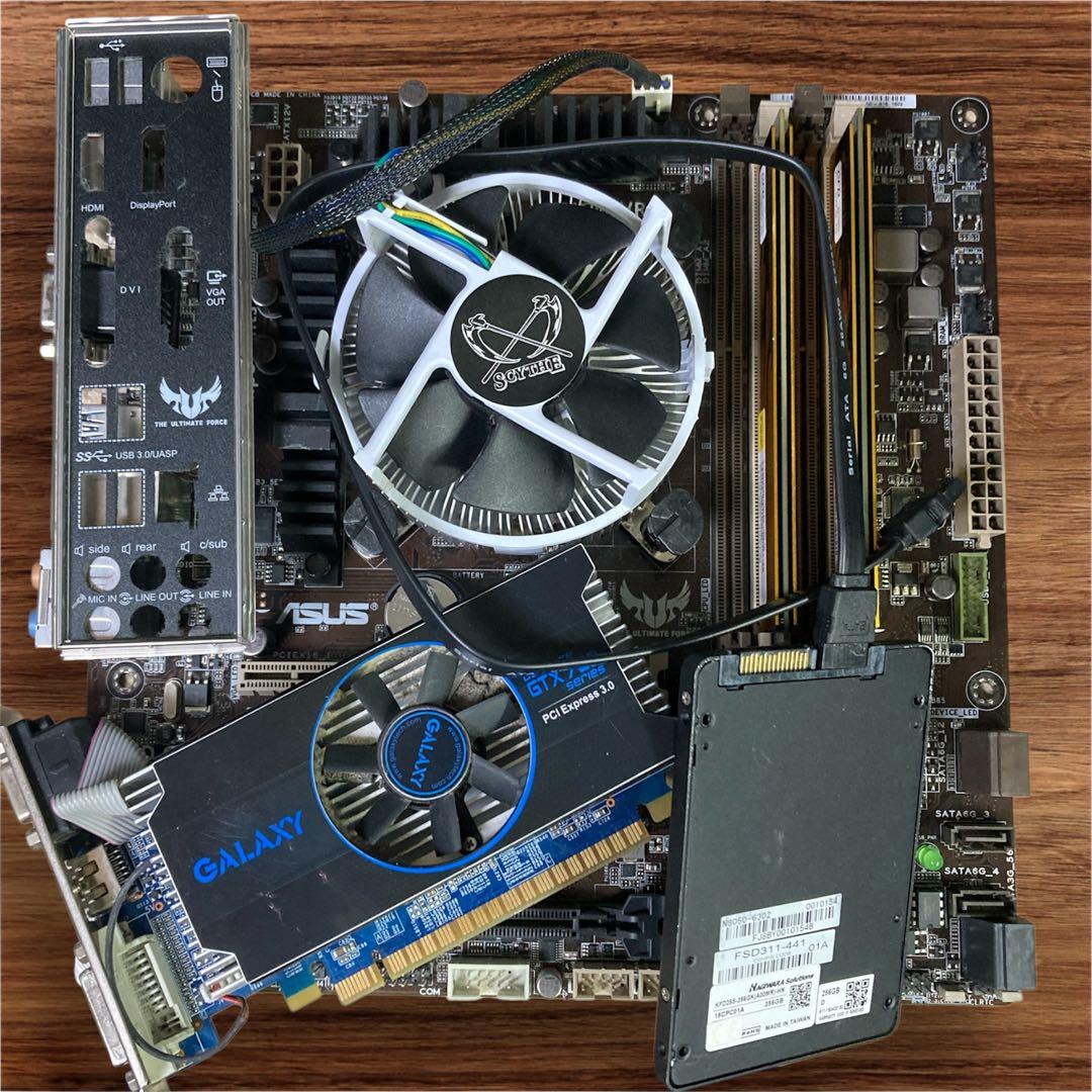 【動作確認済】vanguard B85 + i7-4770 + gtx750ti