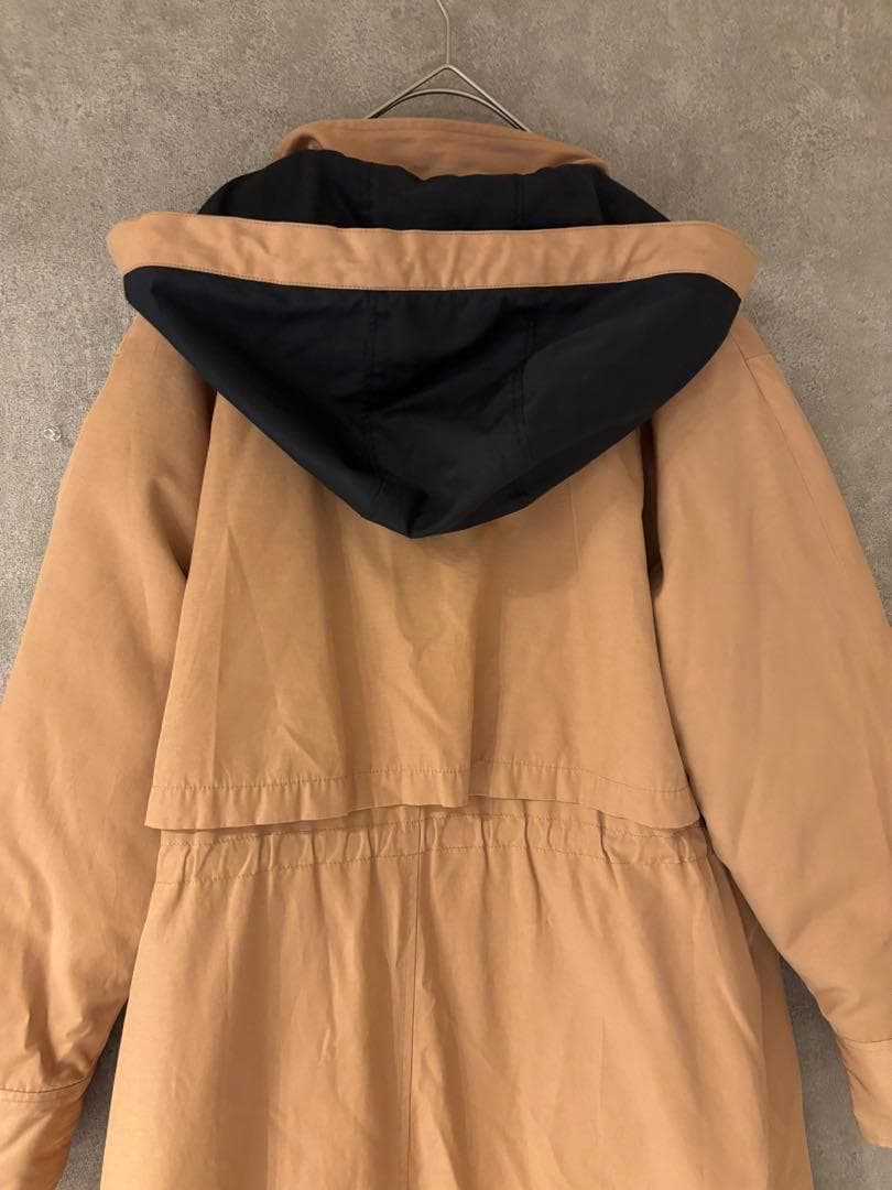バンヤードストーム ライナーロングフーディ　ベージュ　0　ロングコート