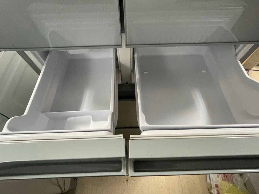 日立 冷蔵庫 R-F48M1 (XS) 型 475L