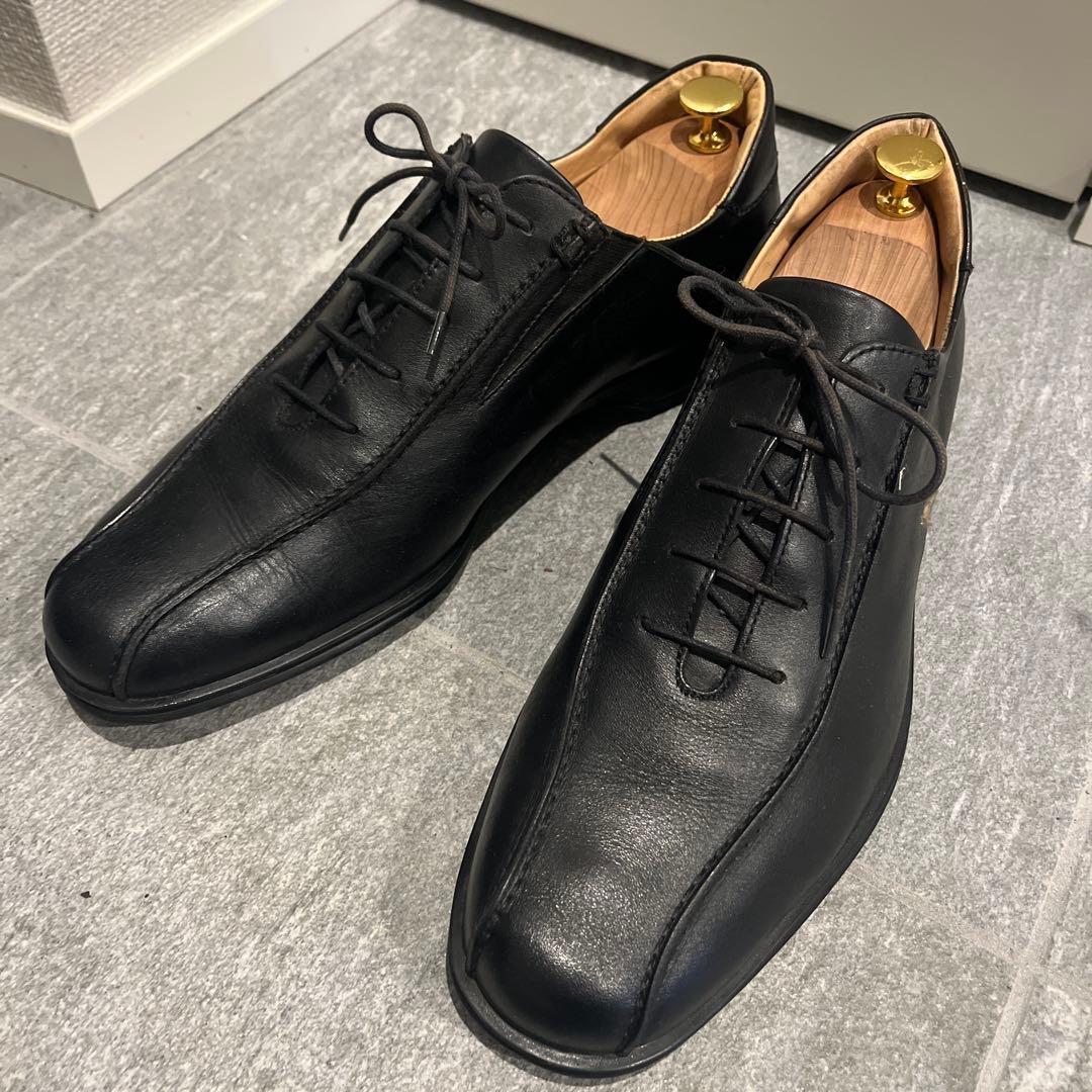 コーチ　coach レザー ビジネスシューズ 黒