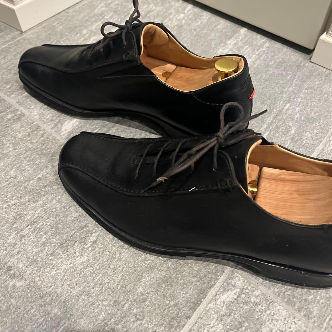 コーチ　coach レザー ビジネスシューズ 黒