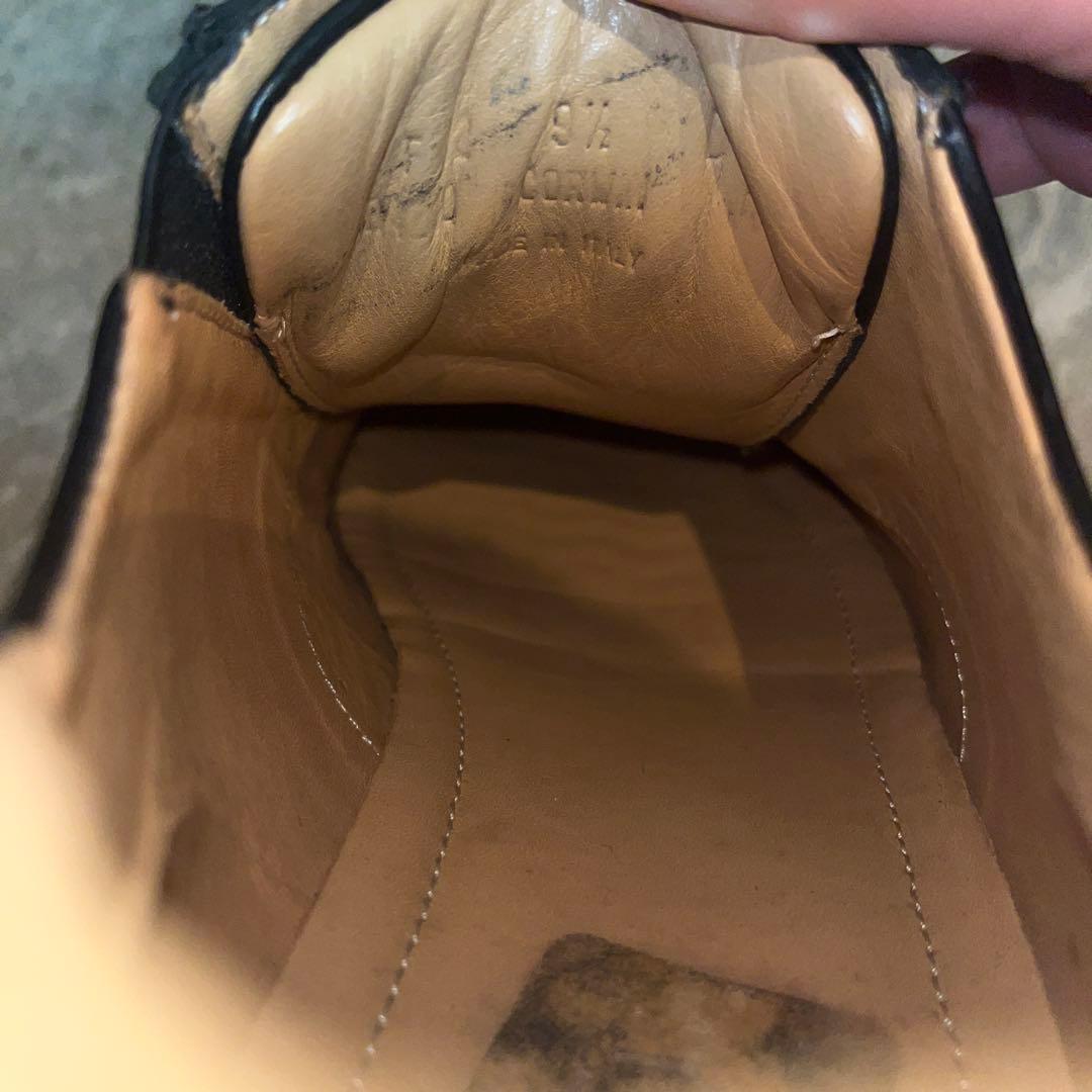 コーチ　coach レザー ビジネスシューズ 黒