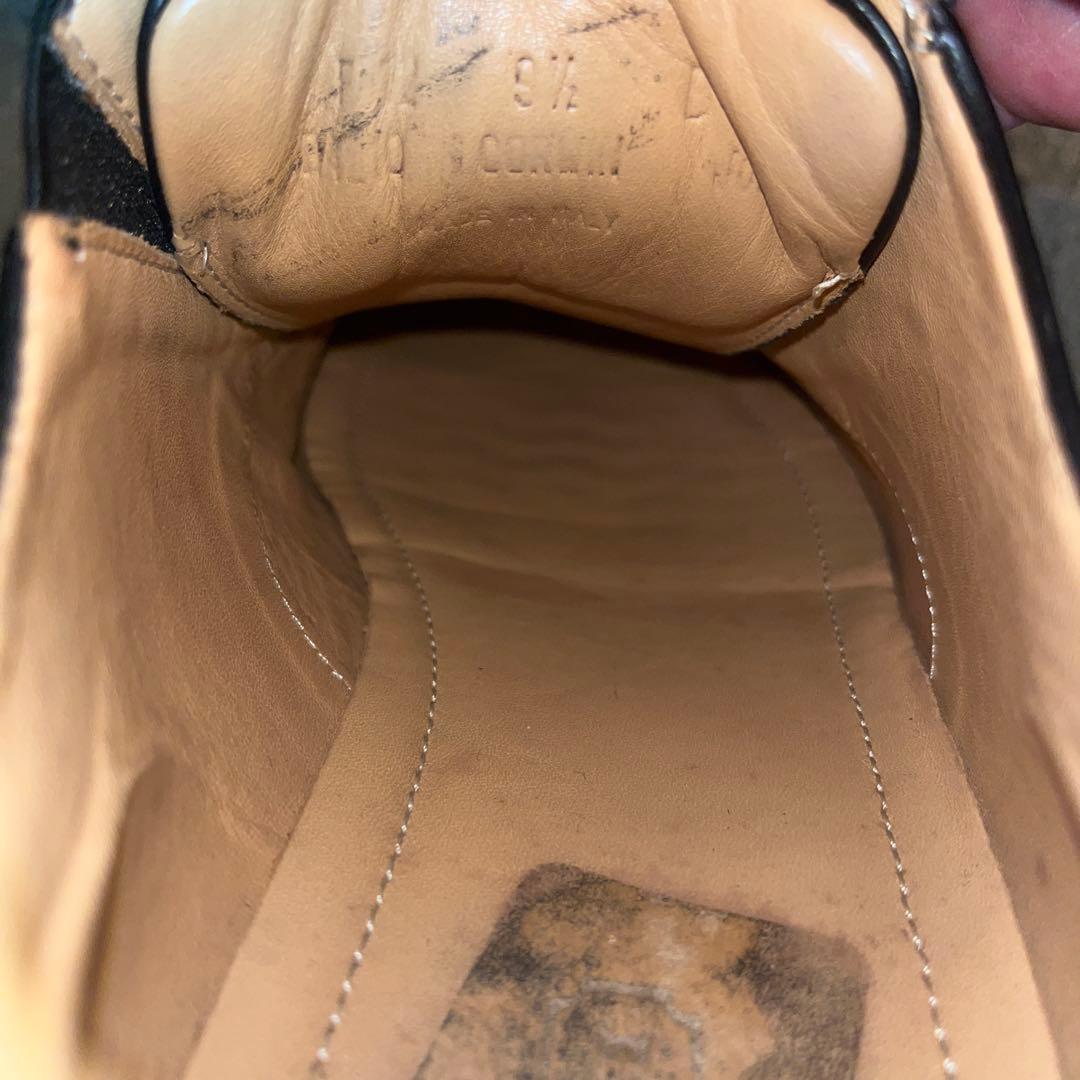 コーチ　coach レザー ビジネスシューズ 黒