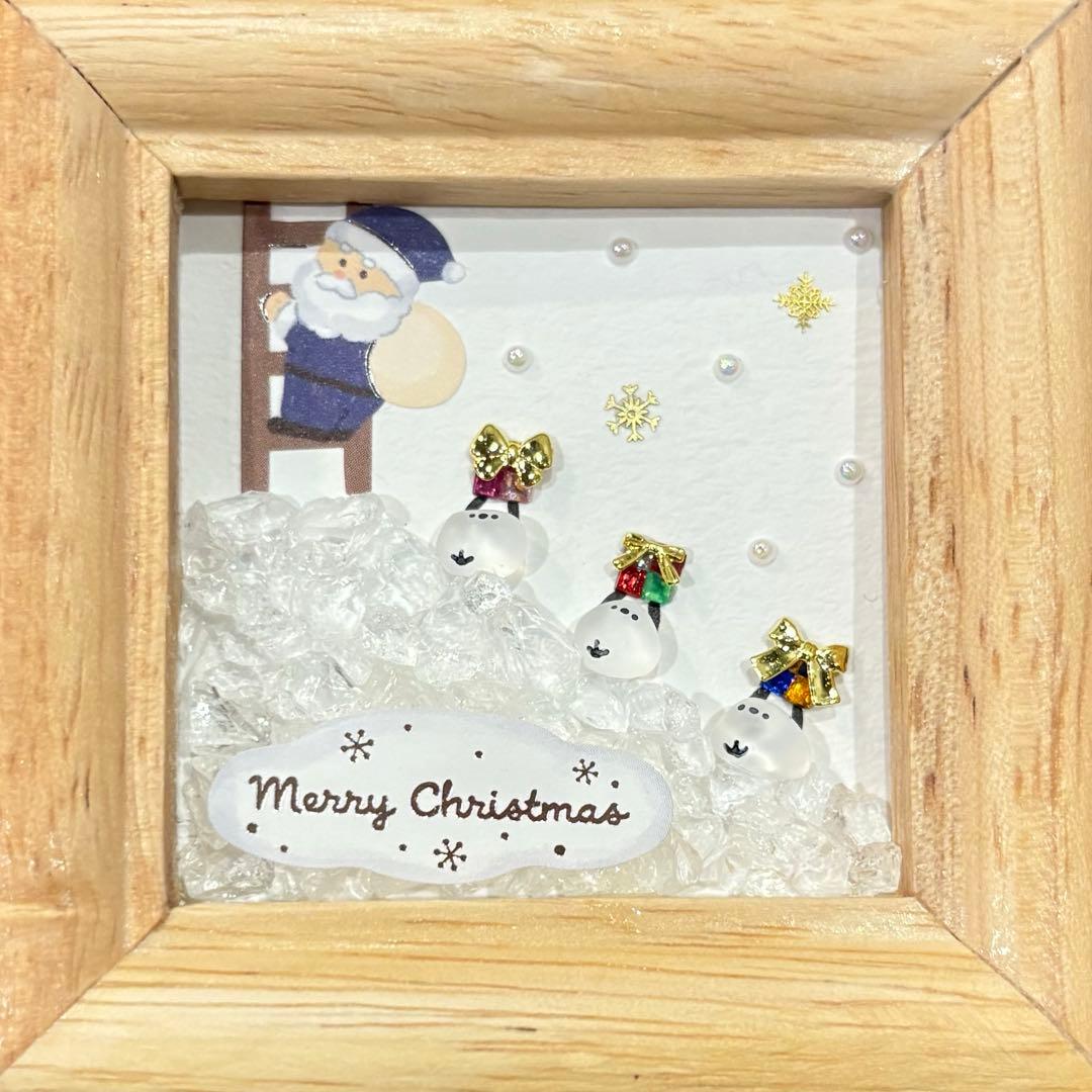 シマエナガと馬　。シーグラスアート