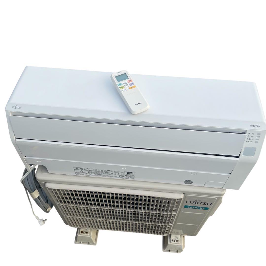 ★◯ 富士通 nocria ルームエアコン AS-C221L-W 2021年製