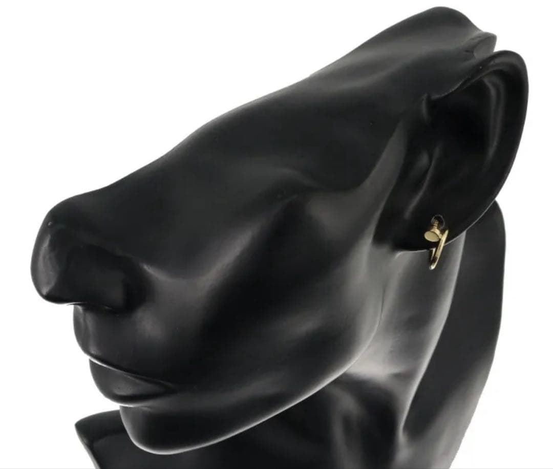 カルティエ ピアス ジュストアンクル 片耳 K18YG 保証書付き