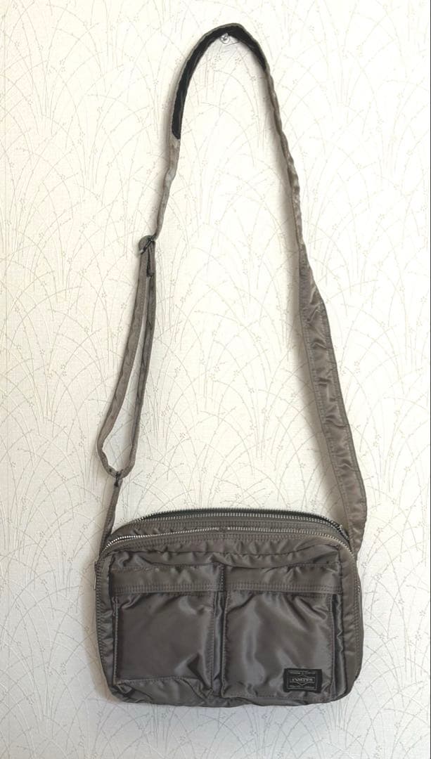 ポーター　ショルダーバッグ　グレー