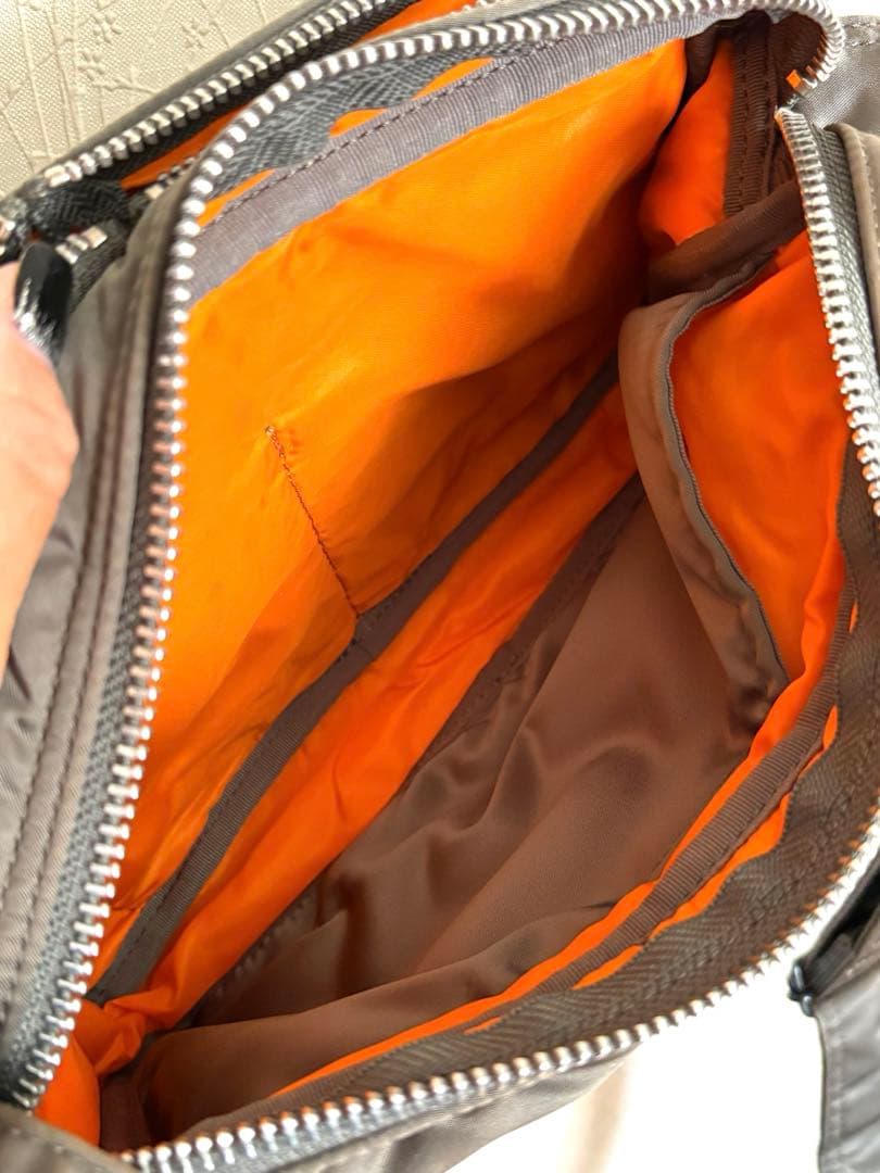 ポーター　ショルダーバッグ　グレー