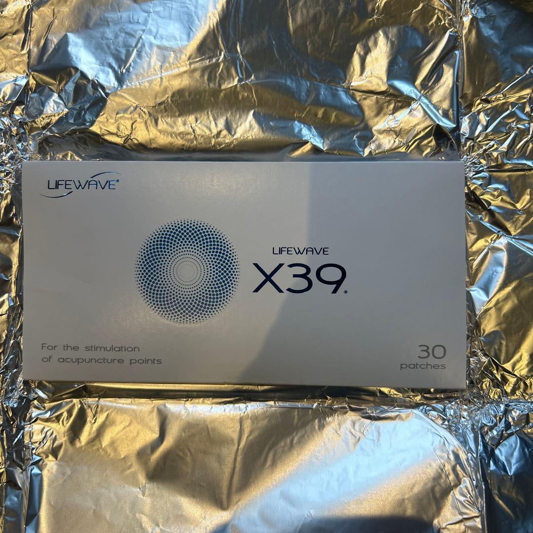 【新品未使用品】LIFEWAVE ライフウェーブ X39 30パッチ