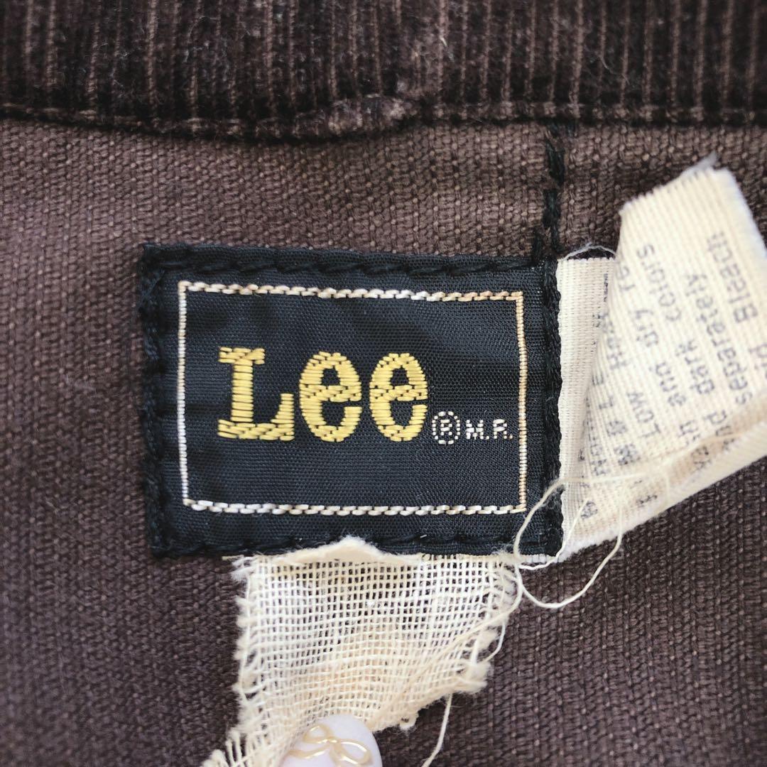 【70sヴィンテージ】Lee コーデュロイジャケット M 茶 希少サイズ