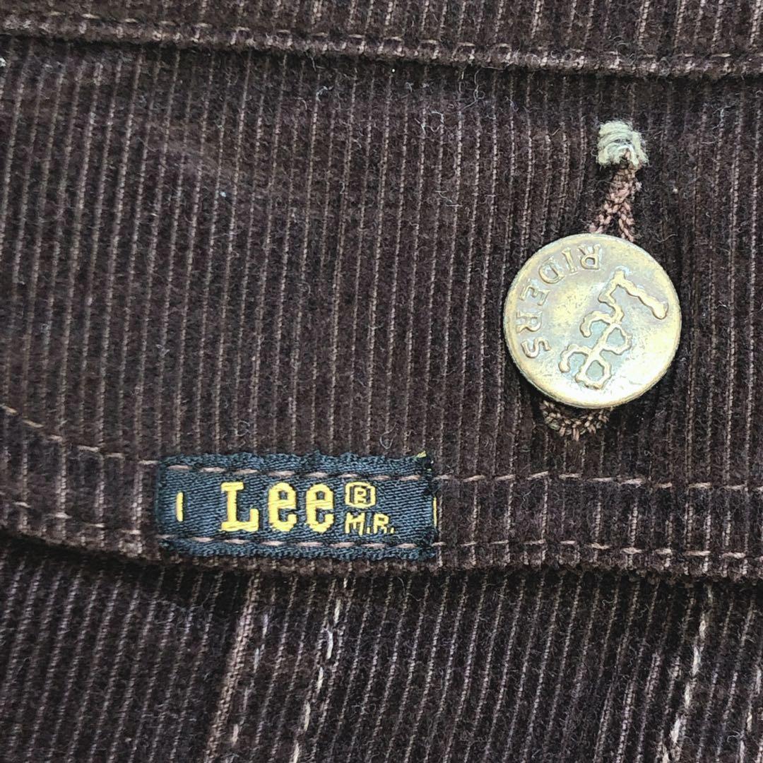 【70sヴィンテージ】Lee コーデュロイジャケット M 茶 希少サイズ