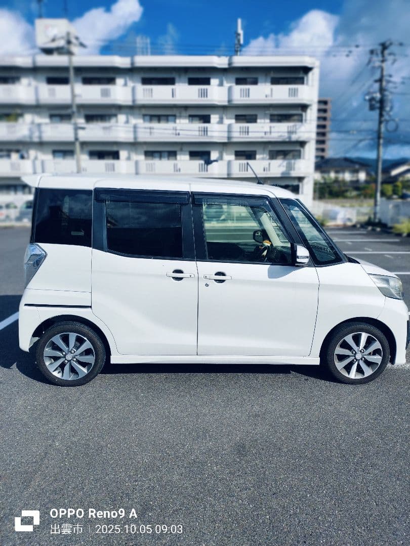 三菱　ekスペースカスタム ターボ