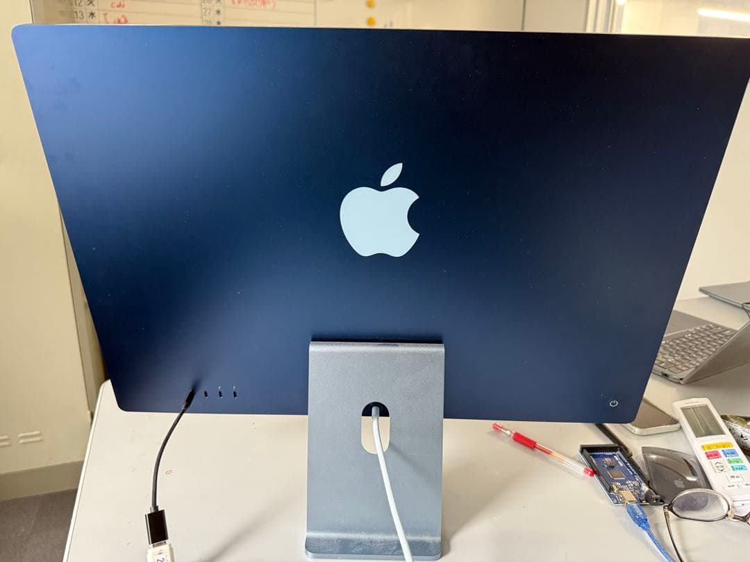 Apple iMac 24 インチ ブルー 元箱付き