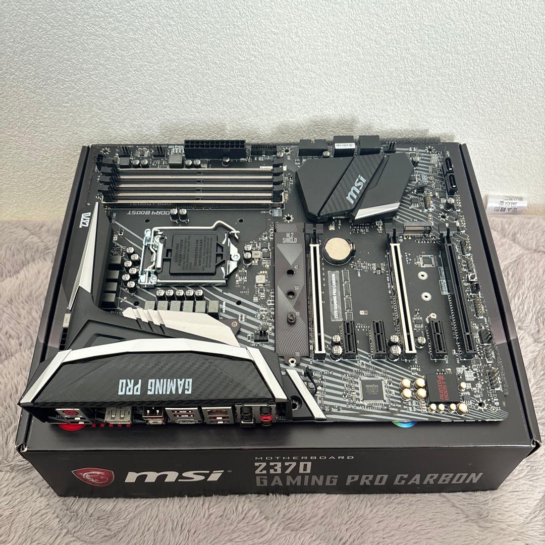 MSI Z370 GAMING PRO CARBON マザーボード