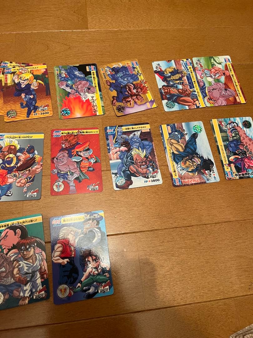 カードダス　 ストリートファイターⅡ