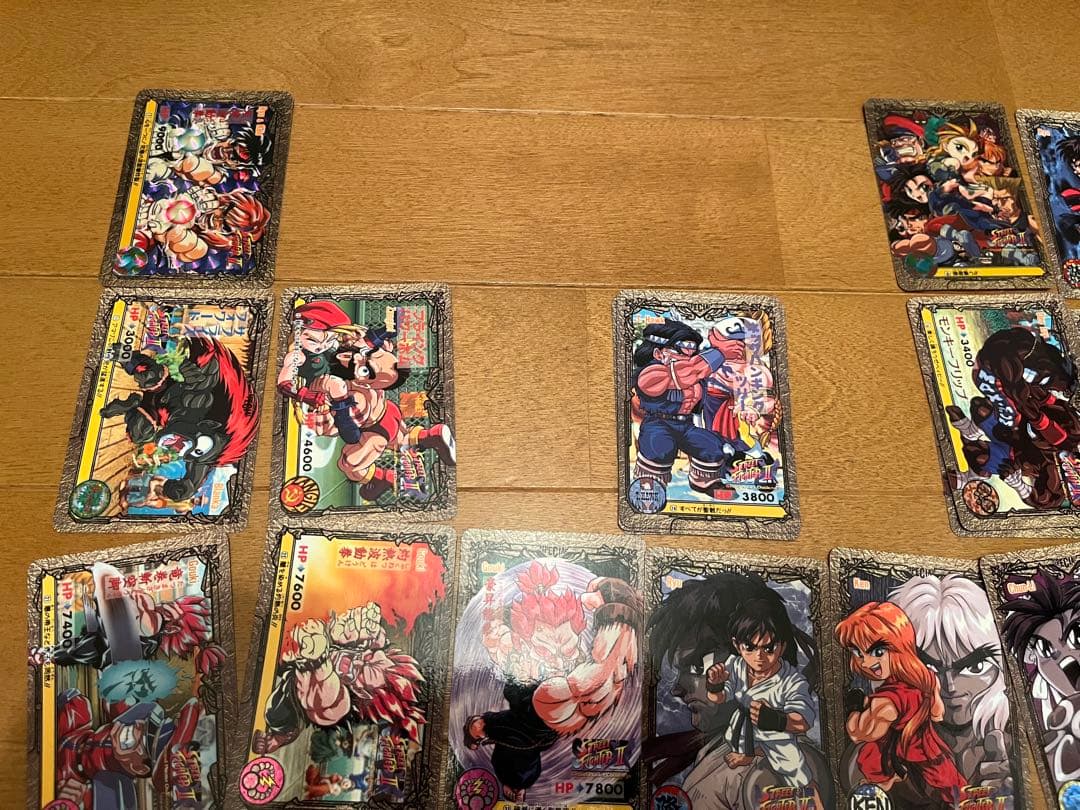 カードダス　 ストリートファイターⅡ