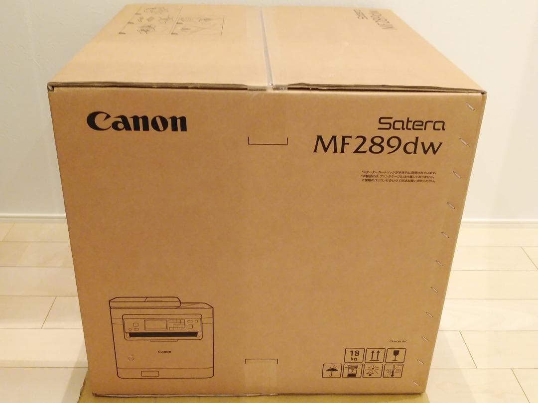 未使用・未開封　Canon 　レーザープリンタ　 　Satera MF289dw
