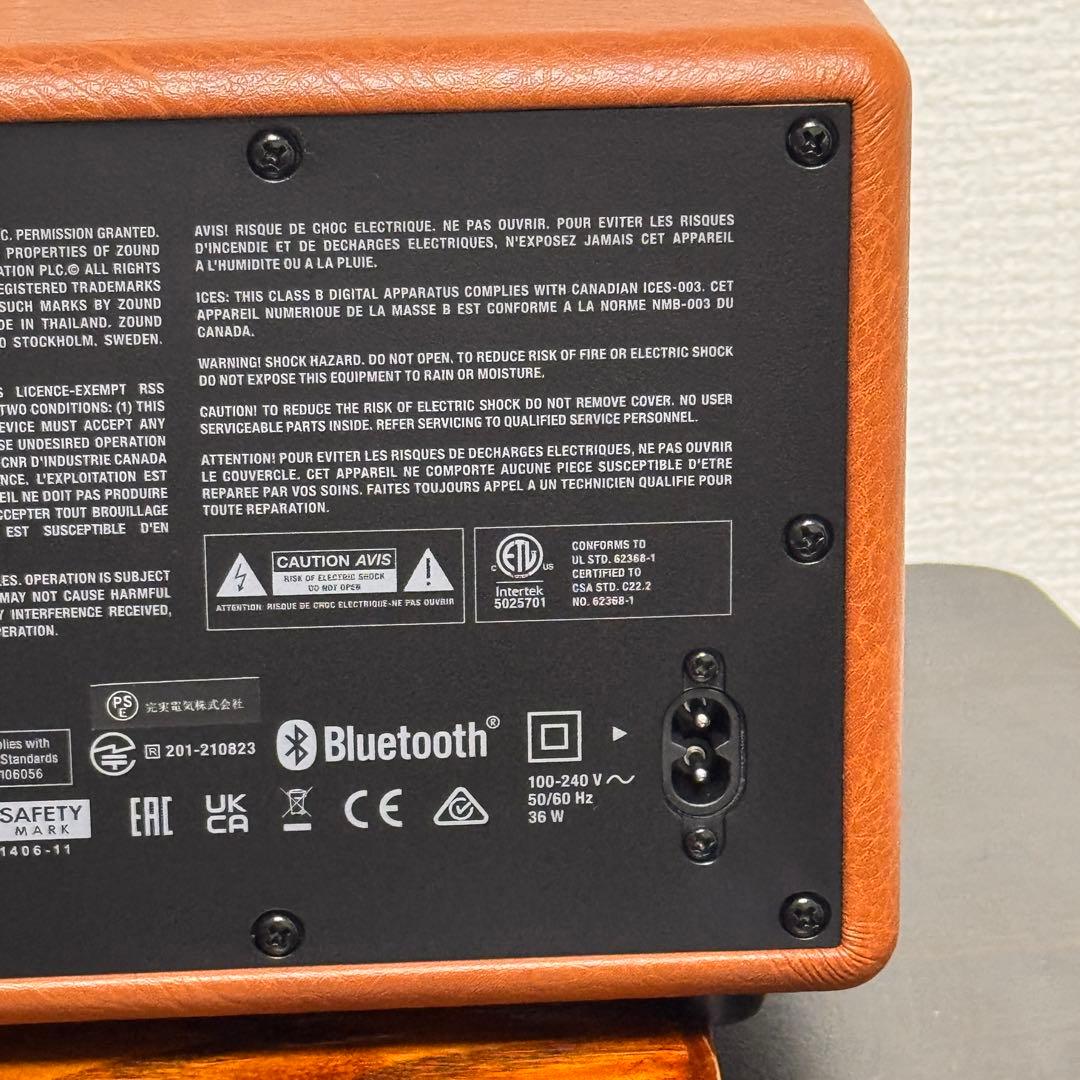 Marshall Acton III ワイヤレススピーカー ブラウン