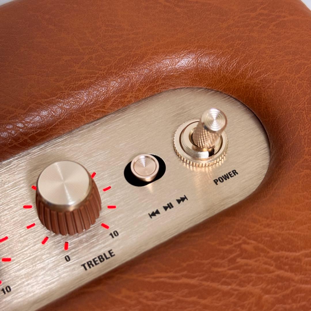 Marshall Acton III ワイヤレススピーカー ブラウン