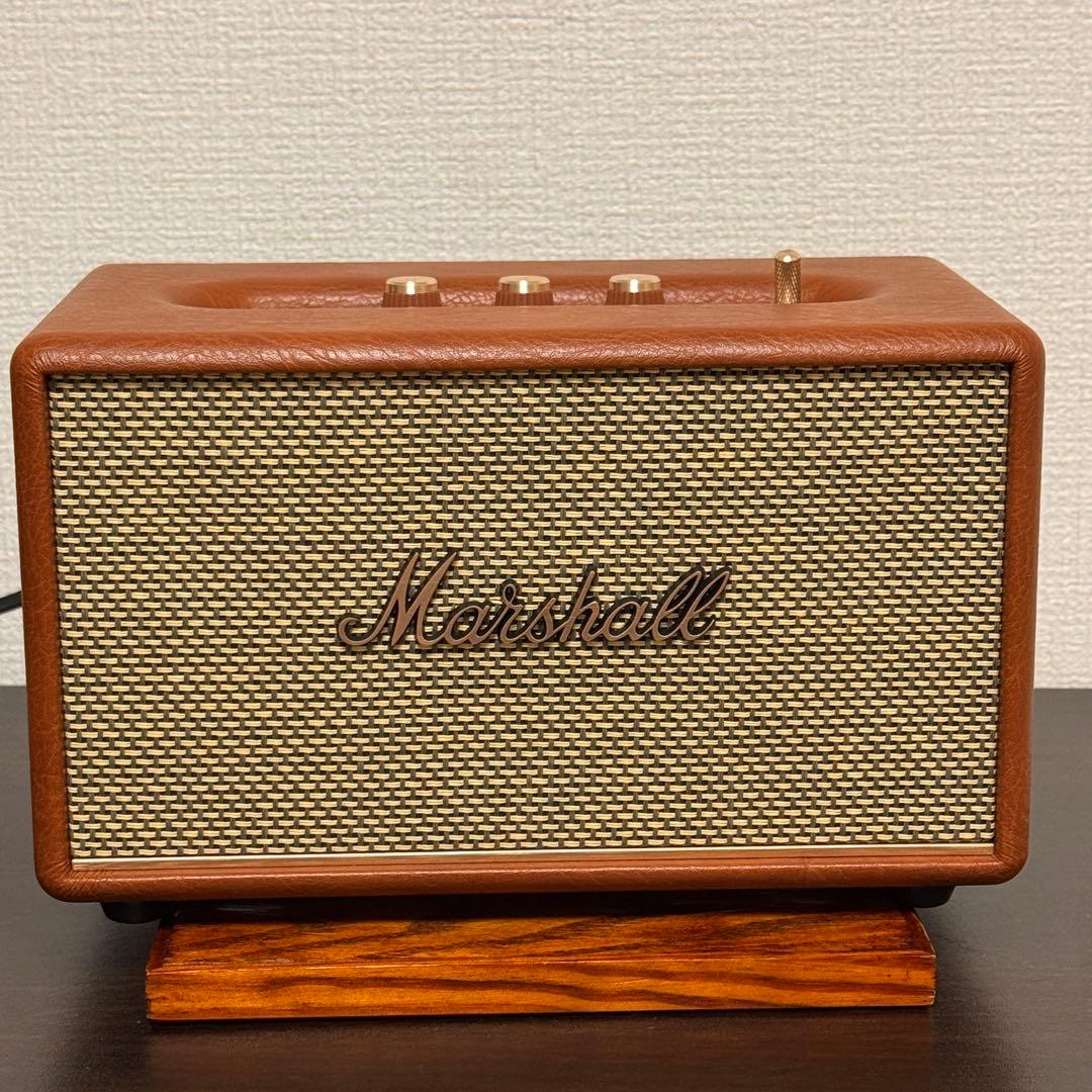 Marshall Acton III ワイヤレススピーカー ブラウン