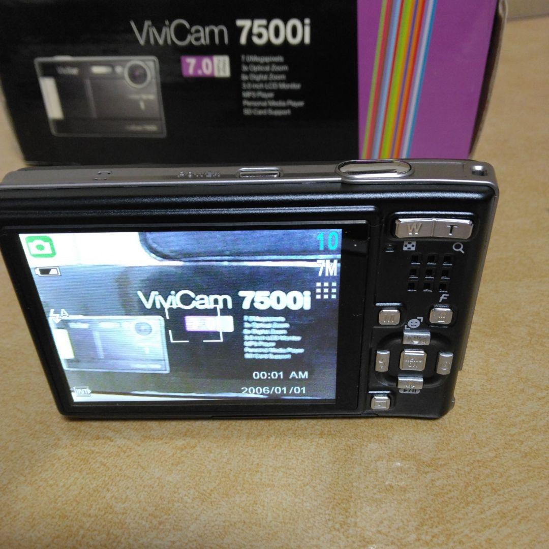処分予定【起動確認済み】Vivitar ViviCam 7500i 7 デジカメ