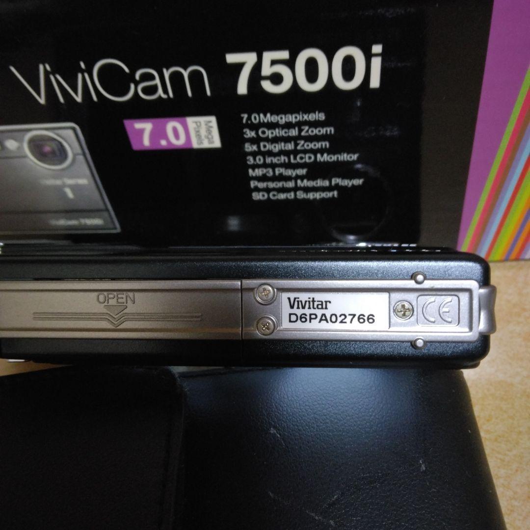 処分予定【起動確認済み】Vivitar ViviCam 7500i 7 デジカメ