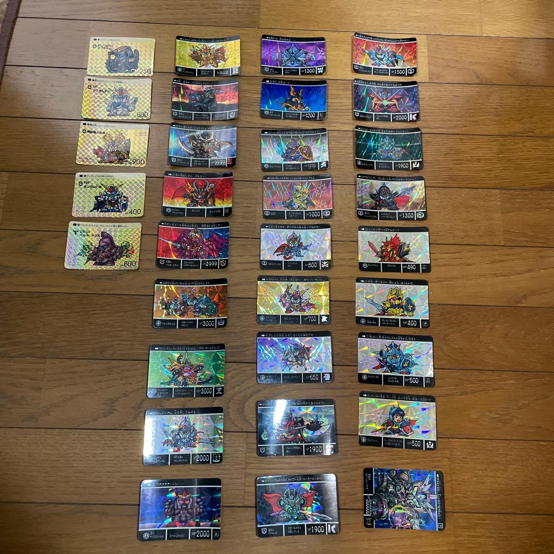 ガンダム及びSDガンダム外伝のカードダス