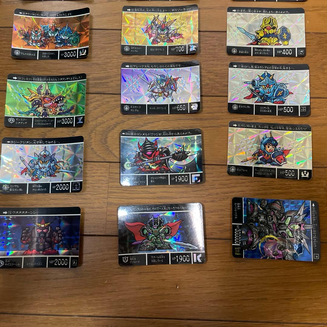 ガンダム及びSDガンダム外伝のカードダス