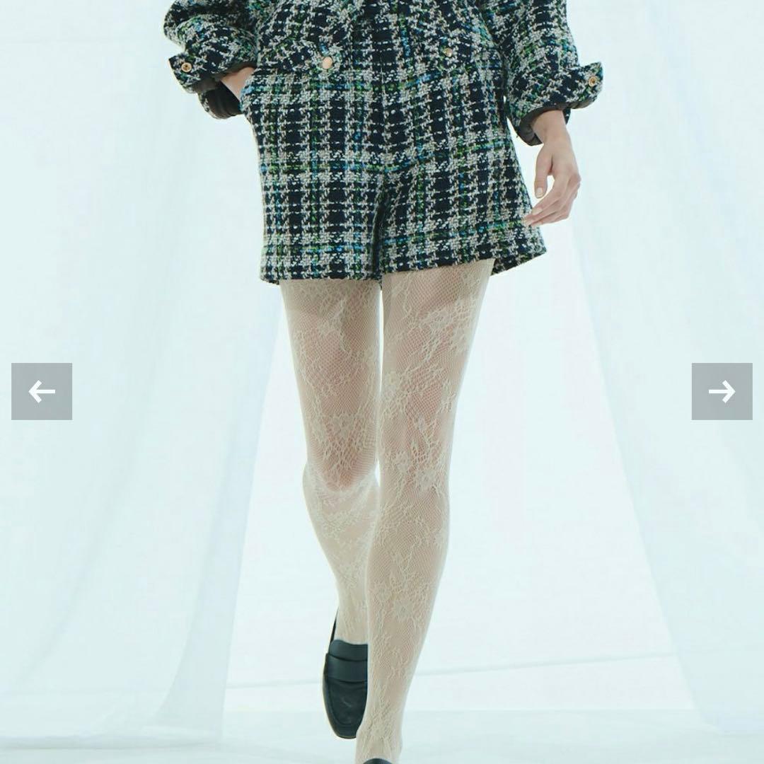 DSC / MIXツイードショートパンツ