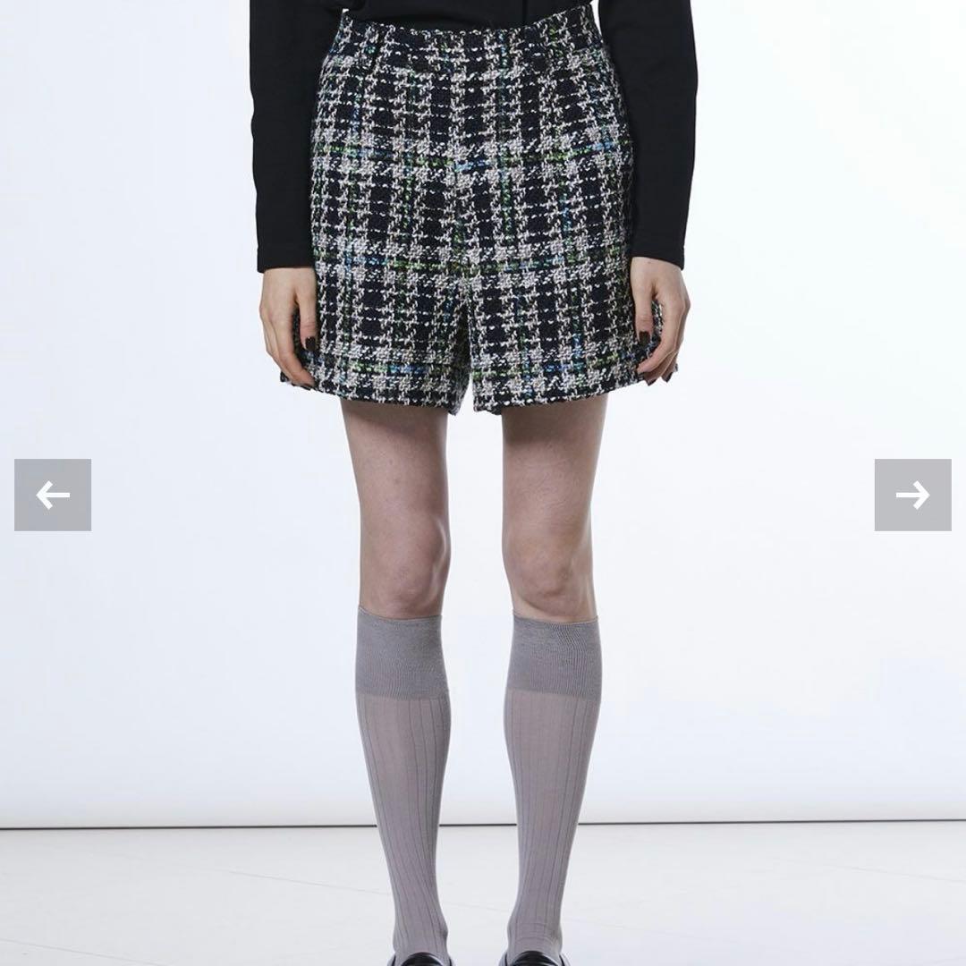 DSC / MIXツイードショートパンツ