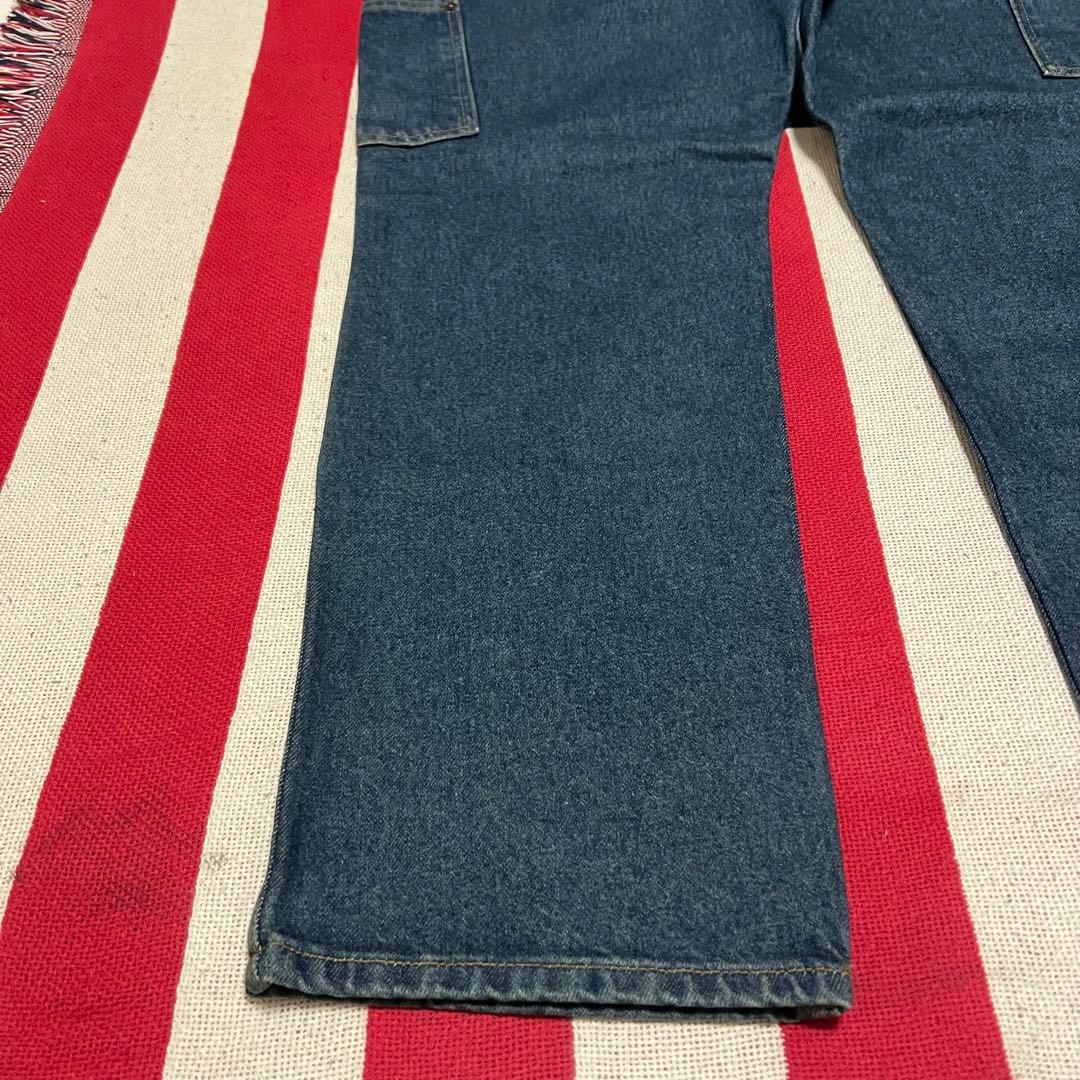 希少carhartt デニムカーハートダブルニーペインター イレギュラー品 美品