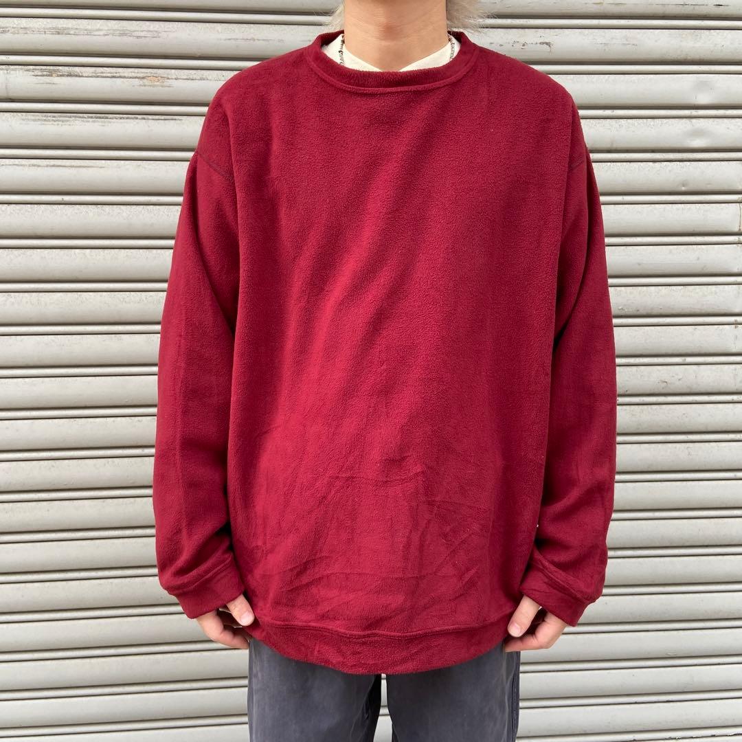 90s☆USA製☆patagonia☆シンチラクルーネックフリース☆オーバルロゴ