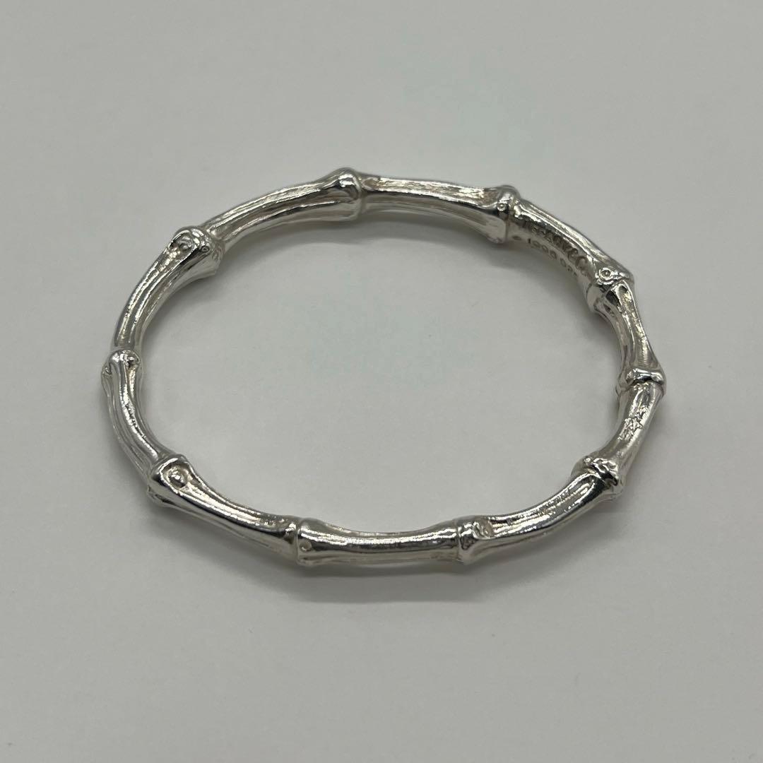 ティファニー TIFFANY バンブー バングル SV925 ヴィンテージ