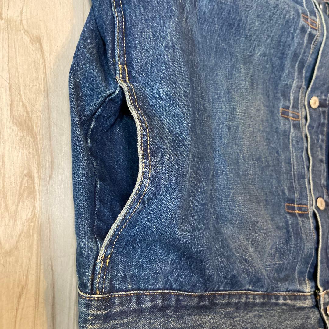 EDIFICE別注リーバイスType 1トラッカージャケット　XXL【リメイク】