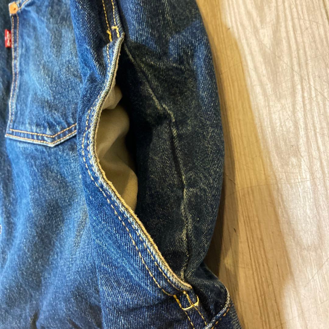 EDIFICE別注リーバイスType 1トラッカージャケット　XXL【リメイク】