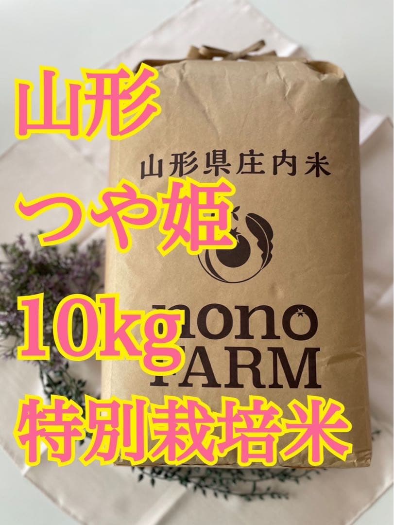 つや姫　10kg 令和7年　山形　特別栽培米