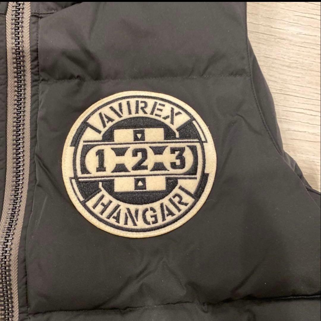 希少！人気で即売品！グラマラスグレニスAVIREX 123 ブラックダウンベスト