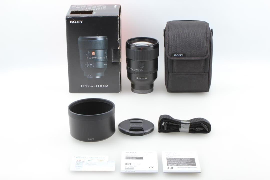 SONY FE 135mm F1.8 GM レンズ 新品同様 付属品含む
