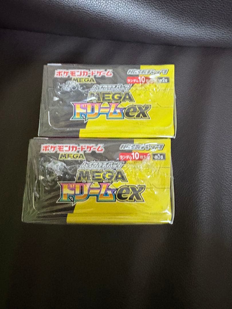 ポケモンカード　MEGAドリームex シュリンク付き未開封2BOX