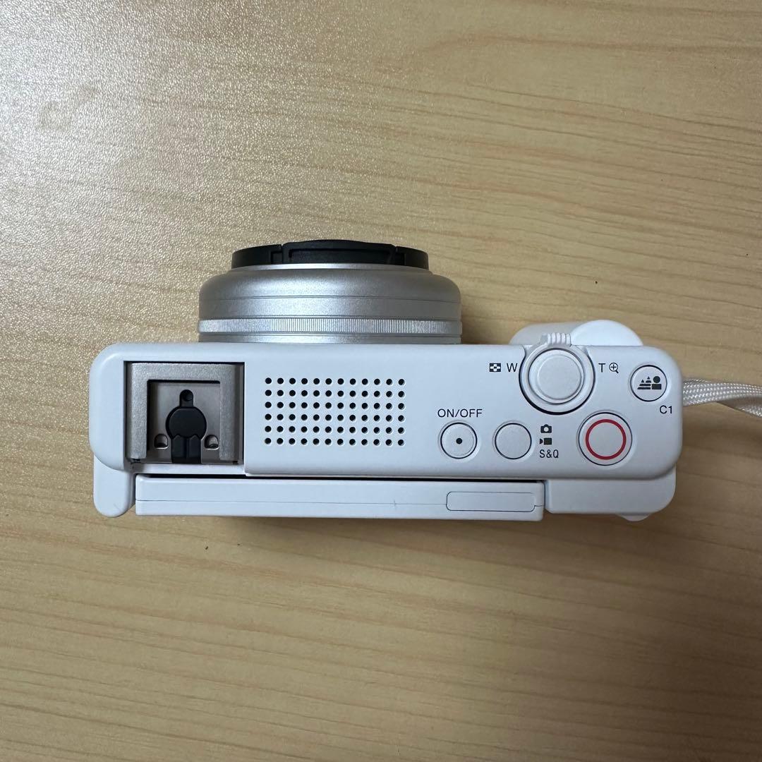 【山本】SONY デジタルカメラ Vlogcam ZV-1F ホワイト