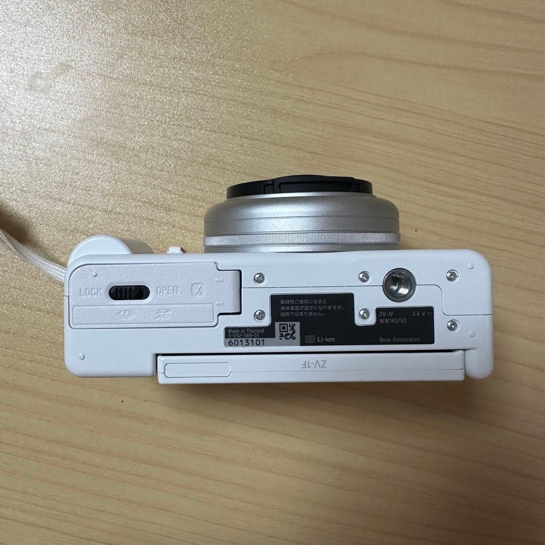 【山本】SONY デジタルカメラ Vlogcam ZV-1F ホワイト