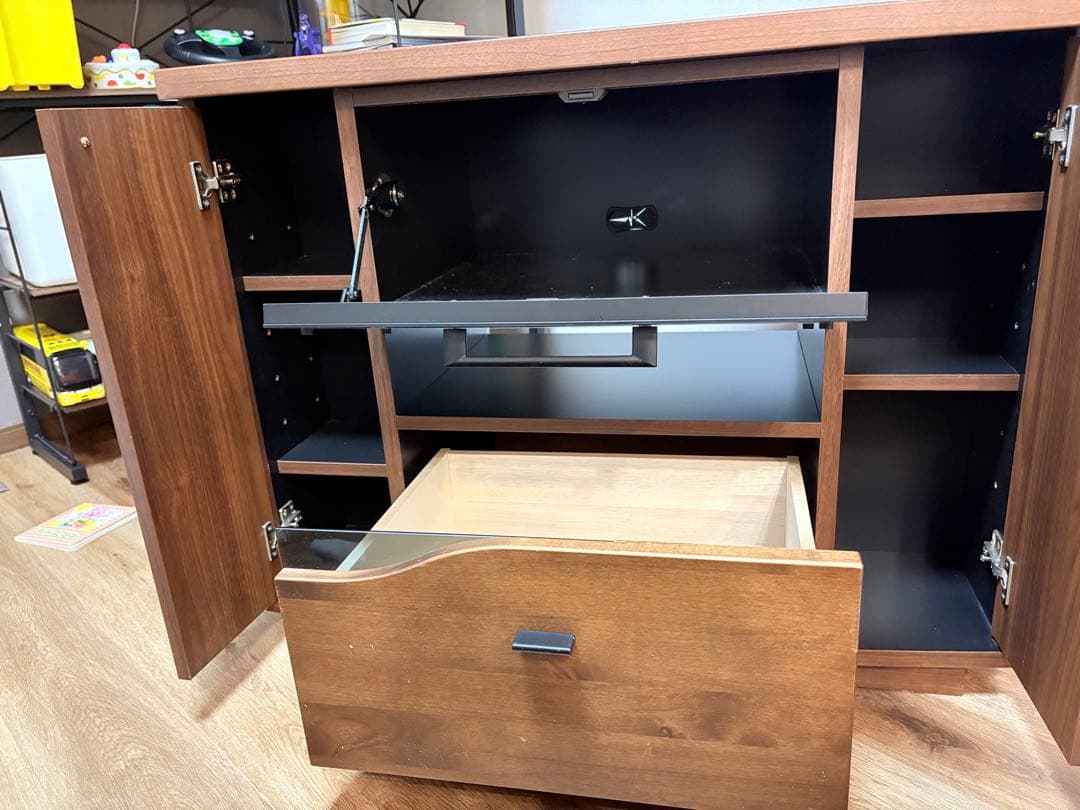 【送料込み】コーナータイプのテレビ台(幅90cm)