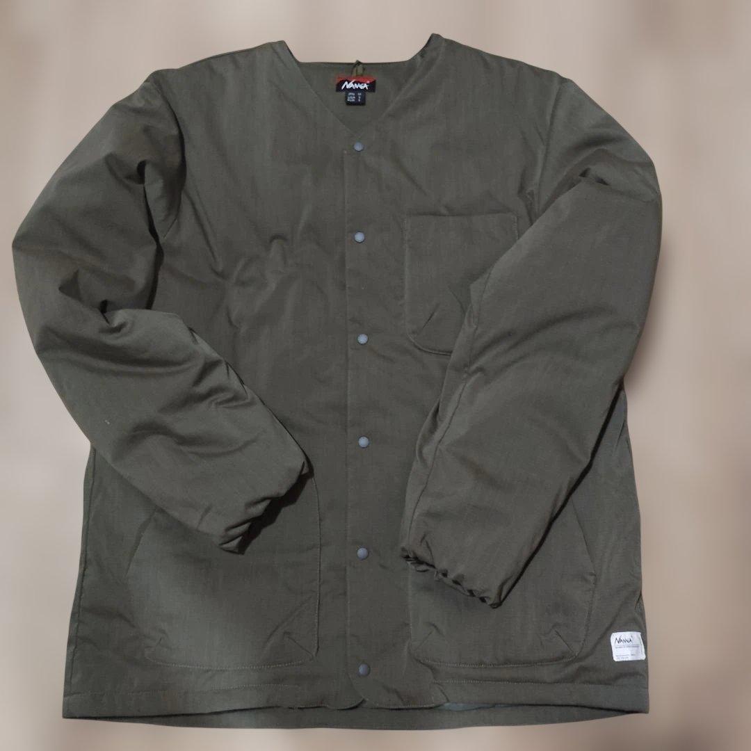 NANGA ナンガ ヒノックリップストップインナーダウン カーディガン