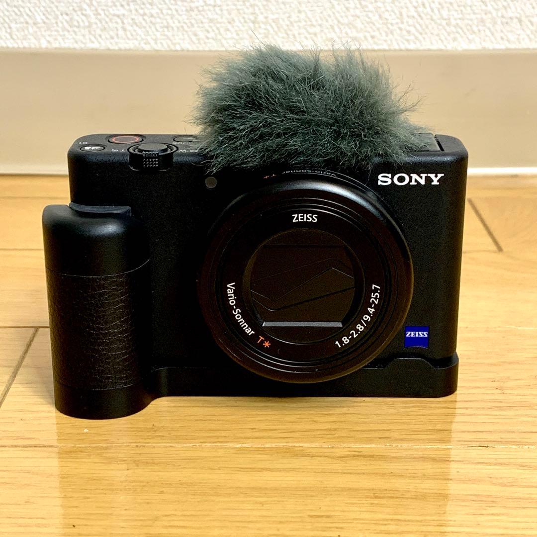 SONY VLOGCAM ZV-1 + 電池+充電器+グリップのセット